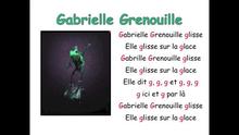 Gabrielle grenouille