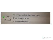 Nommer les triangles (grade 6 lesson March 12th)